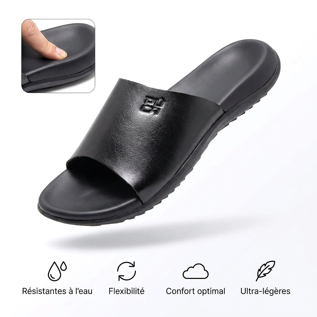 Puca Crater Black — claquette original BirdNova Algérie
