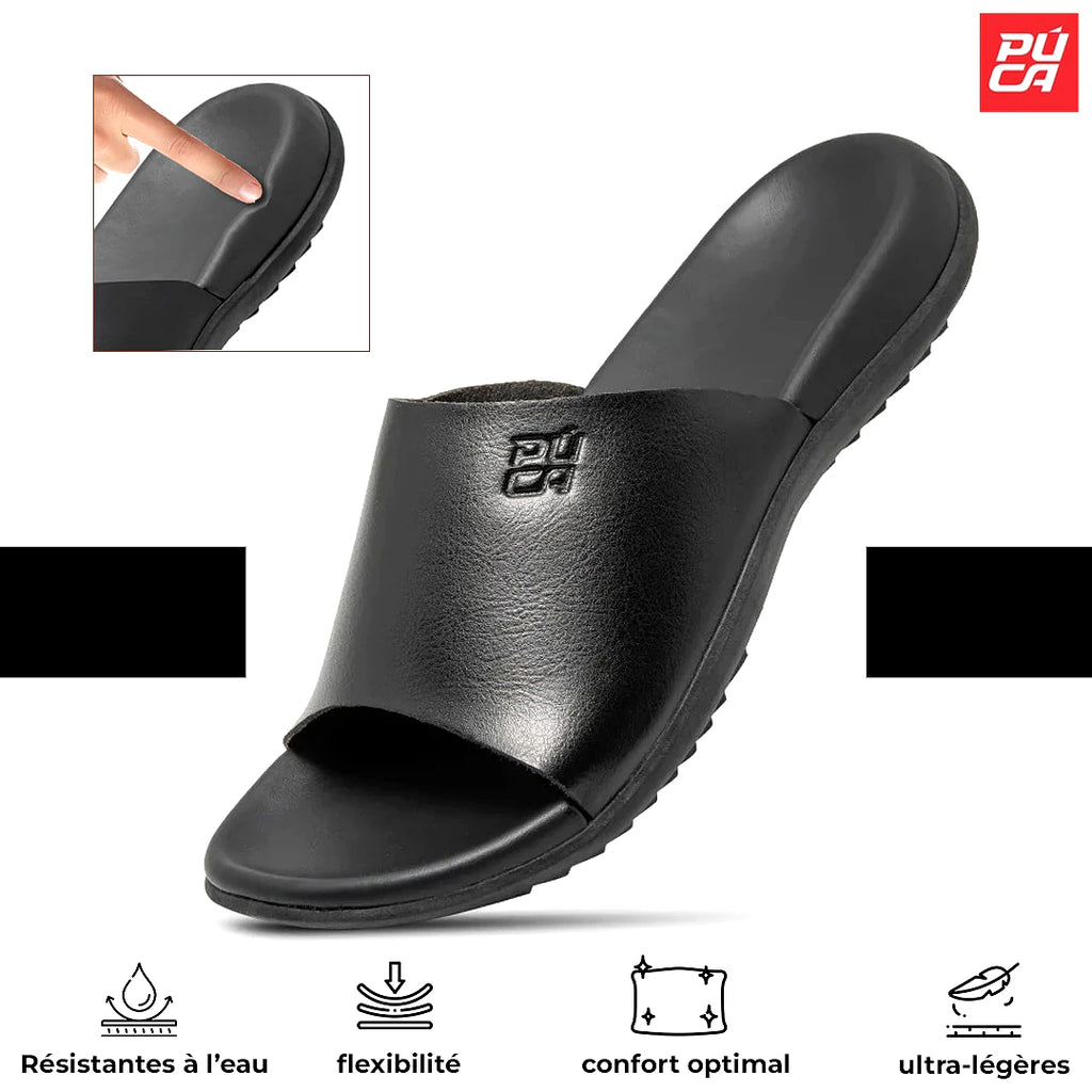 Puca Crater Black — claquette original BirdNova Algérie