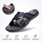 Puca Royal Slider 02 Noir/Bleu — sandale original BirdNova Algérie