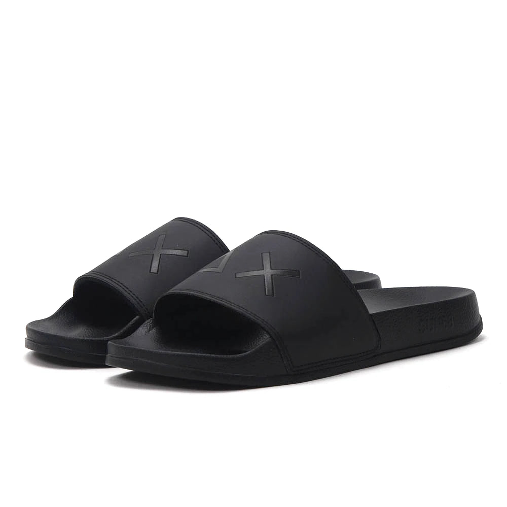 Sun68 Logo Black Slippers — claquette original BirdNova Algérie