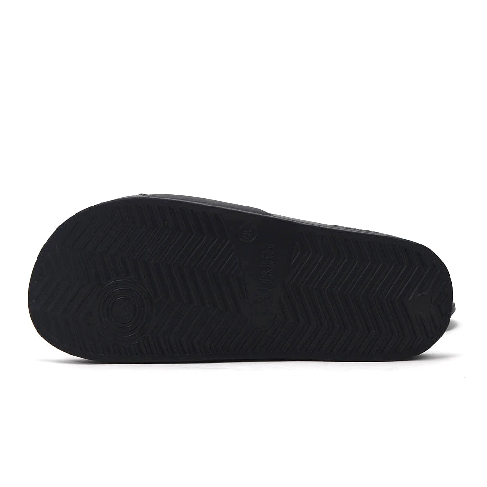 Sun68 Logo Black Slippers — claquette original BirdNova Algérie