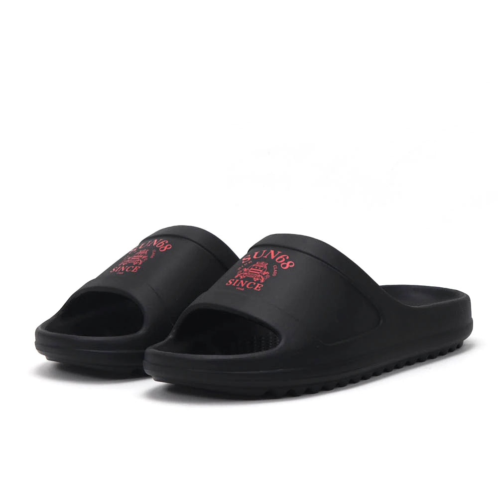 Sun68 Slippers Monoblock Noir — Claquettes original BirdNova Algerie