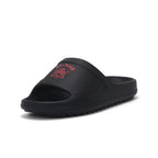 Sun68 Slippers Monoblock Noir — vue profil, original BirdNova Algerie