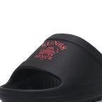 Sun68 Slippers Monoblock Noir — detail logo, original BirdNova Algerie