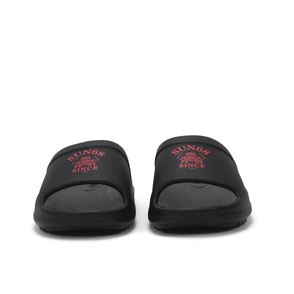 Sun68 Slippers Monoblock Noir — vue arriere, original BirdNova Algerie