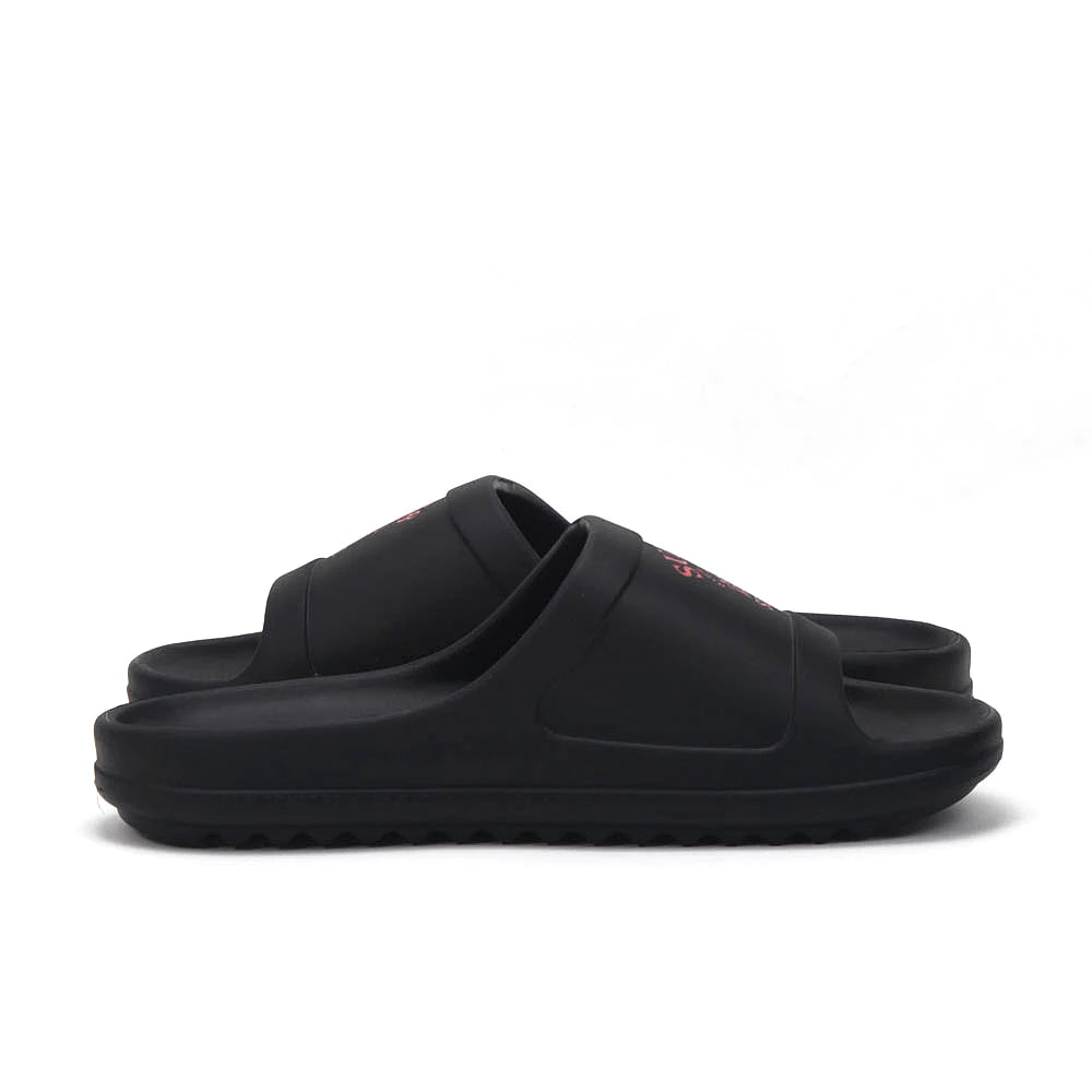 Sun68 Slippers Monoblock Noir — vue dessus, original BirdNova Algerie
