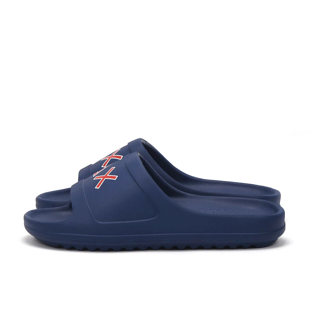 Sun68 Slippers Monoblock Bleu Marine Symbole — claquette original BirdNova Algérie