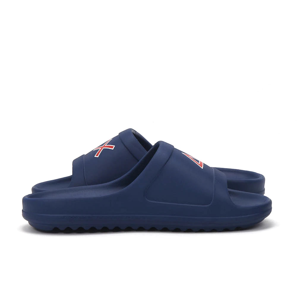 Sun68 Slippers Monoblock Bleu Marine Symbole — claquette original BirdNova Algérie