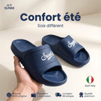 Sun68 Slippers Monoblock Bleu Marine — claquette original BirdNova Algérie