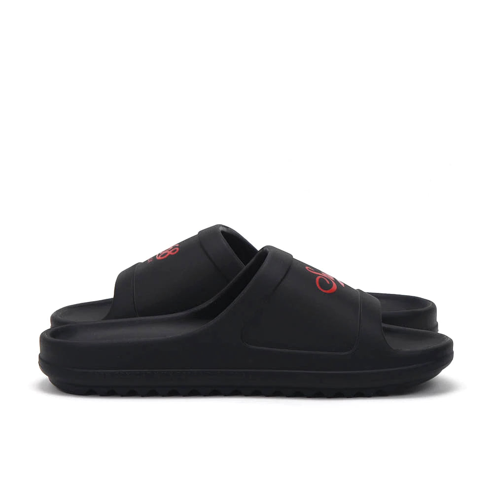 Sun68 Slippers Monoblock Noir logo rouge — claquette original BirdNova Algérie