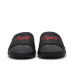 Sun68 Slippers Monoblock Noir logo rouge — claquette original BirdNova Algérie