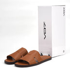 VO7 Mule Sahara Camel avec boite originale - claquette homme authentique BirdNova Algerie