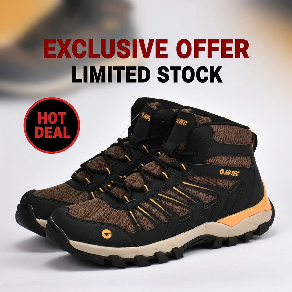 Hi-Tec Grand Paradiso Mid Marron — Boots original BirdNova Algérie