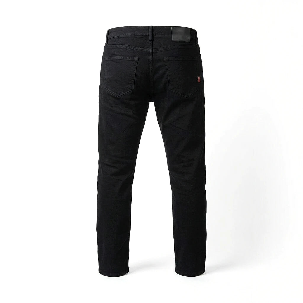Depart Jean Regular Noir Homme vue de dos — jean noir original BirdNova Algérie