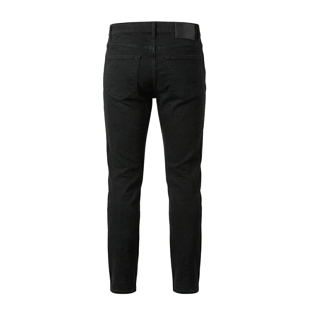 Depart Jean Slim Noir Homme vue de dos — jean noir original BirdNova Algérie