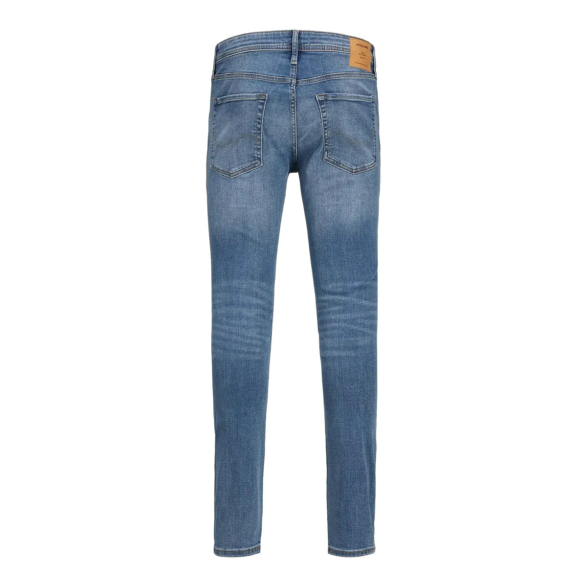 Jean Jack & Jones Glenn vue de dos avec patch cuir — BirdNova Algérie