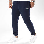 Reebok Jogging Vector Marine Homme de face — jogging original BirdNova Algérie