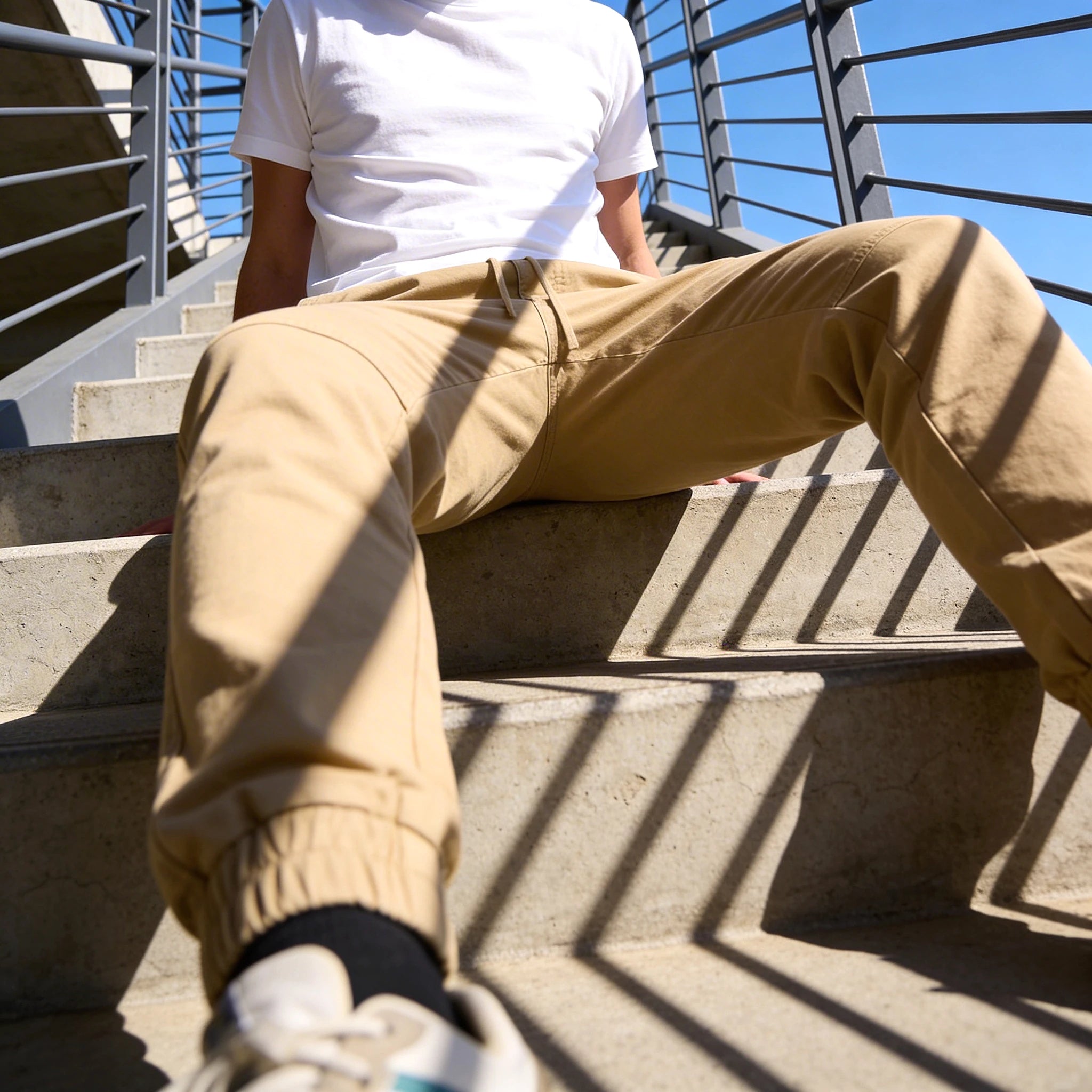 Pantalons Lumberjack Jogger Beige qualité premium vêtements homme - BirdNova Algérie