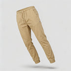Pantalons Vêtements homme Lumberjack Jogger Beige vue trois-quarts fond studio - BirdNova Algérie