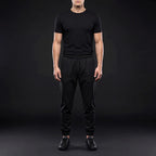 Pantalons Vêtements homme Lumberjack Jogger Black vue de côté - BirdNova Algérie