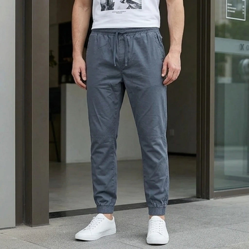 Pantalons Vêtements homme Lumberjack Jogger Dgy vue face avant en situation - BirdNova Algérie
