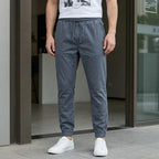 Pantalons Vêtements homme Lumberjack Jogger Dgy vue face avant en situation - BirdNova Algérie