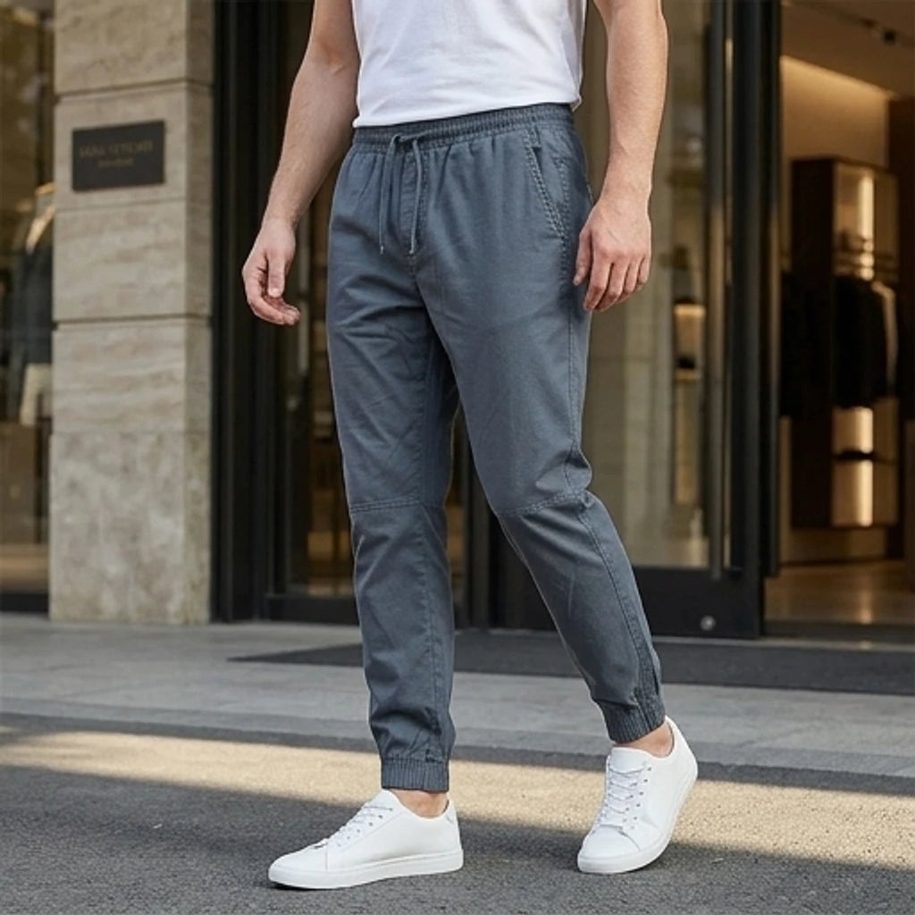 Pantalons Vêtements homme Lumberjack Jogger Dgy vue trois-quarts en situation - BirdNova Algérie