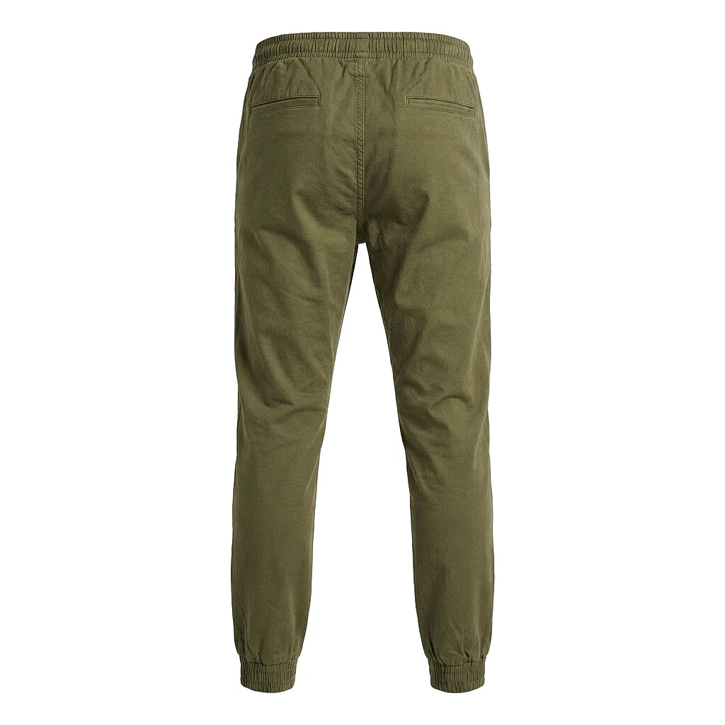 Pantalons Vêtements homme Lumberjack Jogger Kaki vue de dos - BirdNova Algérie