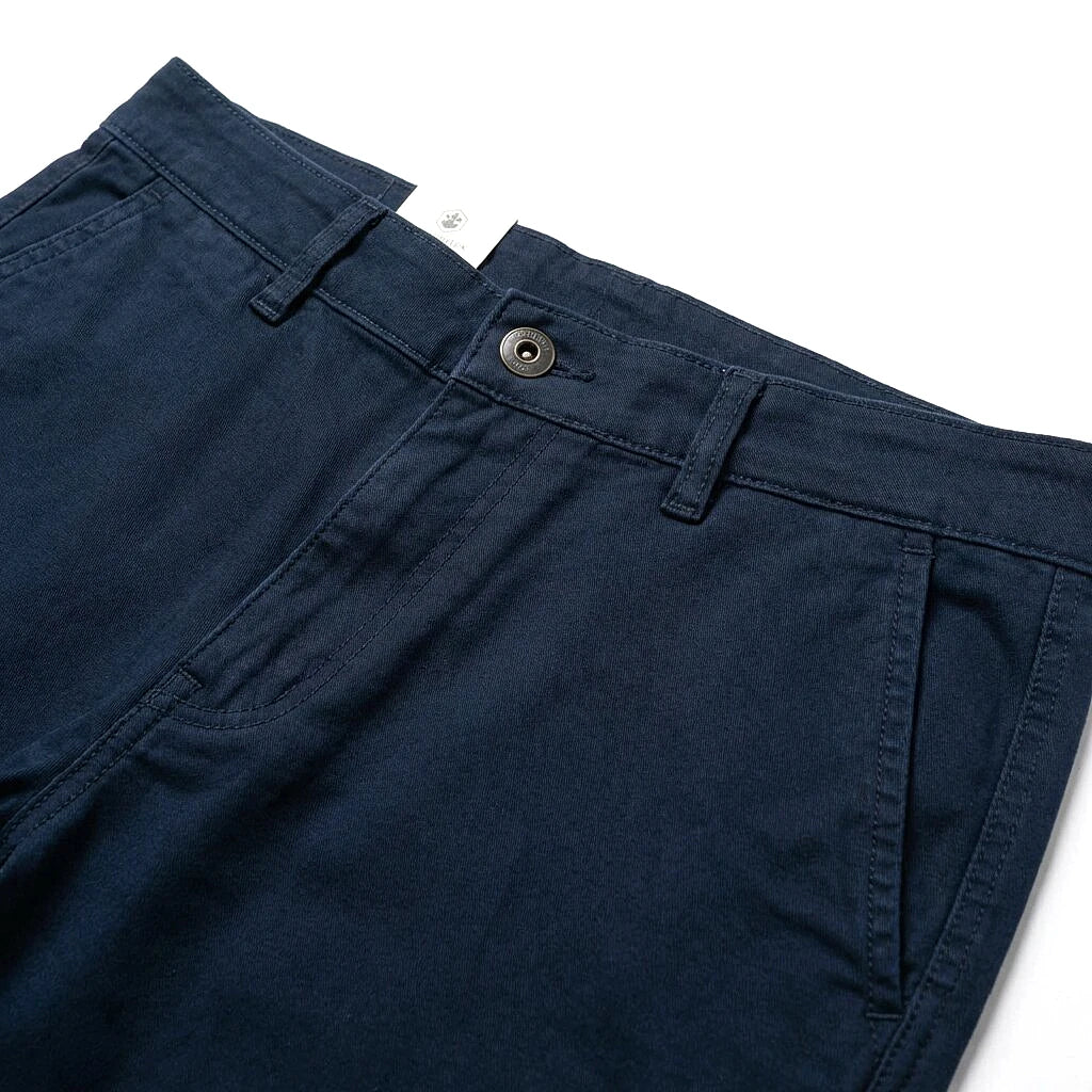 Pantalons Vêtements homme Lumberjack Jogger Navy détail taille avant - BirdNova Algérie