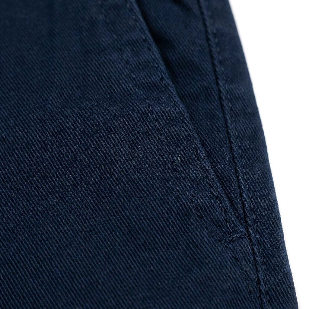 Pantalons Vêtements homme Lumberjack Jogger Navy détail poche avant et texture - BirdNova Algérie