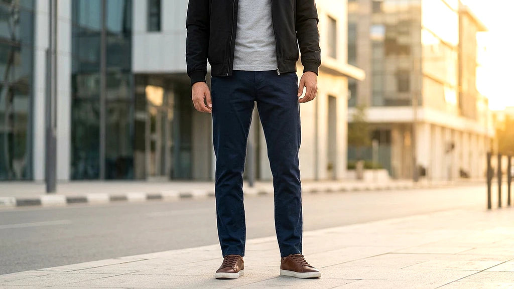 Pantalons Lumberjack Jogger Navy tenue complète vêtements homme - BirdNova Algérie