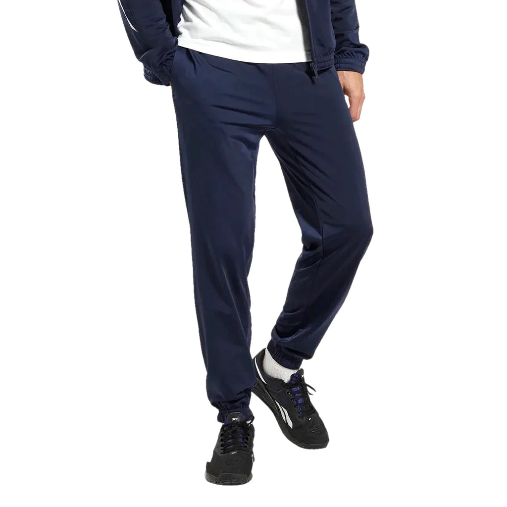 Reebok Pantalon De Survêtement Marine Homme, vue de face portée, BirdNova Algérie
