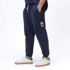 Reebok Jogging Bleu Marine Homme de profil — jogging original BirdNova Algérie