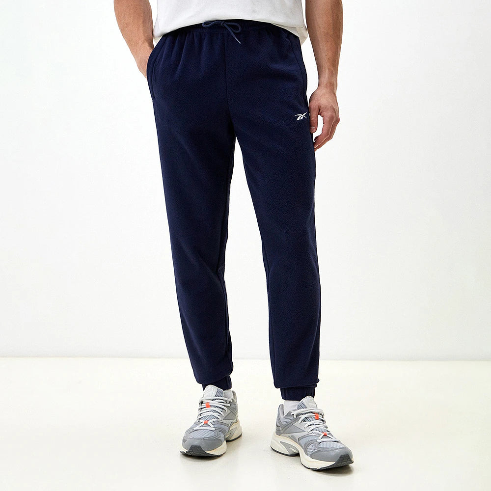 Reebok Pantalon De Sport Marine Homme, vue de face portée, BirdNova Algérie