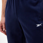 Reebok Pantalon De Sport Marine, gros plan sur le petit logo blanc, BirdNova Algérie