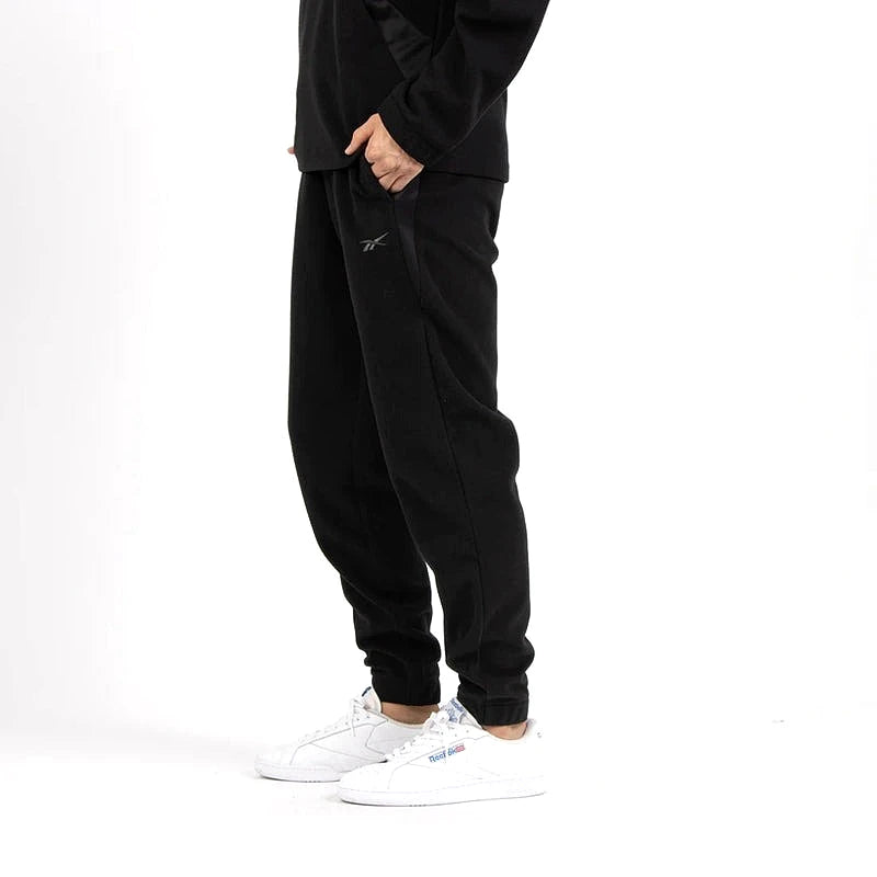 Reebok Pantalon Jogging Noir Homme de profil — jogging original BirdNova Algérie