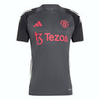 Maillot Manchester United entraînement gris anthracite de face — BirdNova Algérie