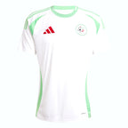 Maillot domicile Algérie 24 blanc et vert menthe de face — BirdNova Algérie