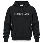 Lumberjack Hoodie Noir Homme — vue de face, original BirdNova Algérie