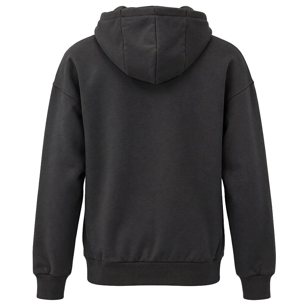 Lumberjack Hoodie Gris Anthracite — vue de dos avec capuche, original BirdNova Algérie