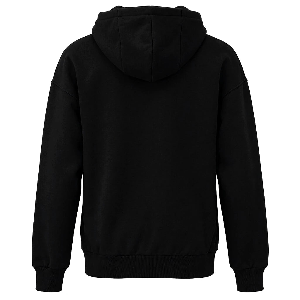 Lumberjack Hoodie Italy Noir — vue de dos avec capuche, original BirdNova Algérie