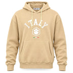 Lumberjack Hoodie Italy Beige Sable Homme — vue de face, original BirdNova Algérie