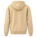 Lumberjack Hoodie Beige Sable — vue de dos avec capuche, original BirdNova Algérie