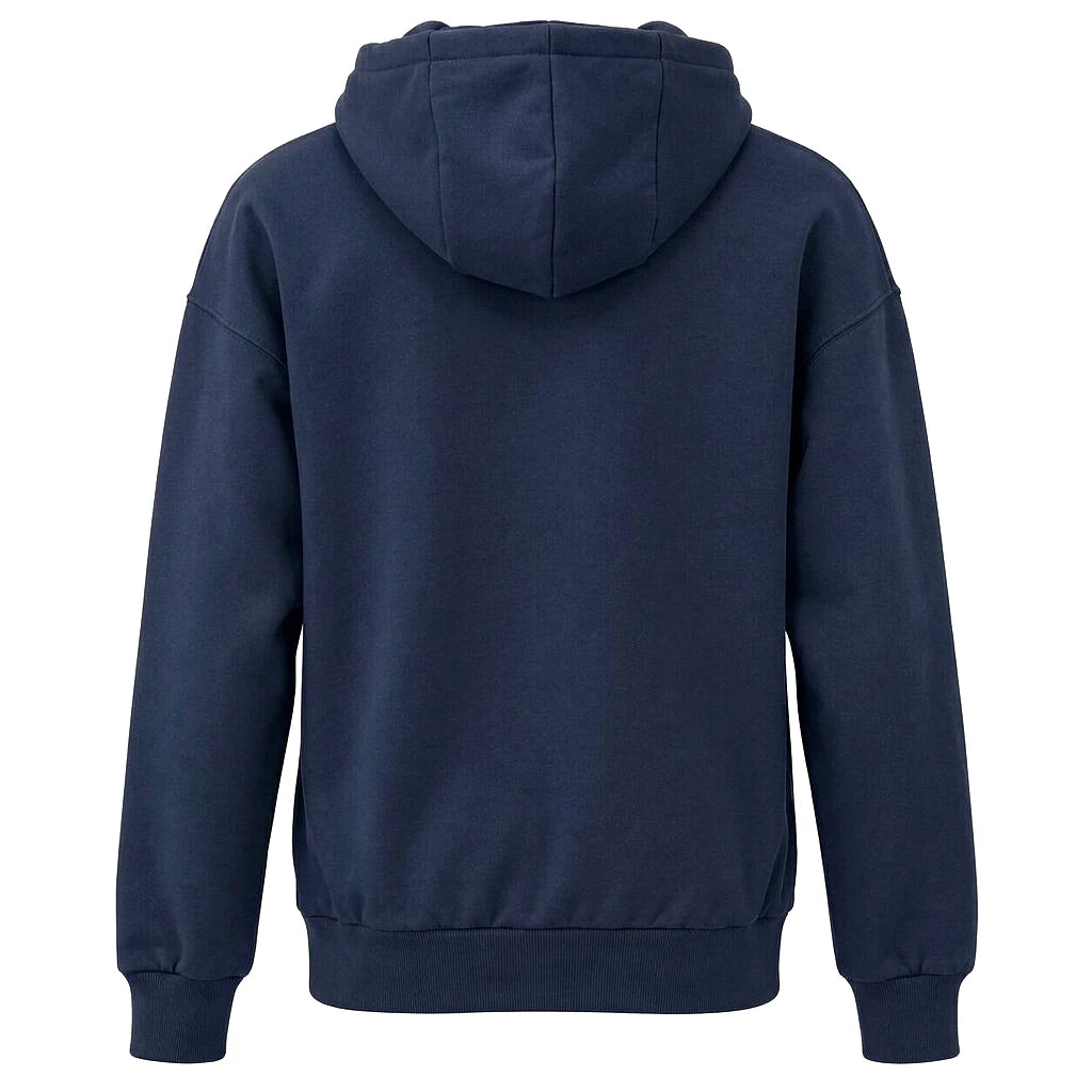 Lumberjack Hoodie Bleu Marine — vue de dos avec capuche, original BirdNova Algérie