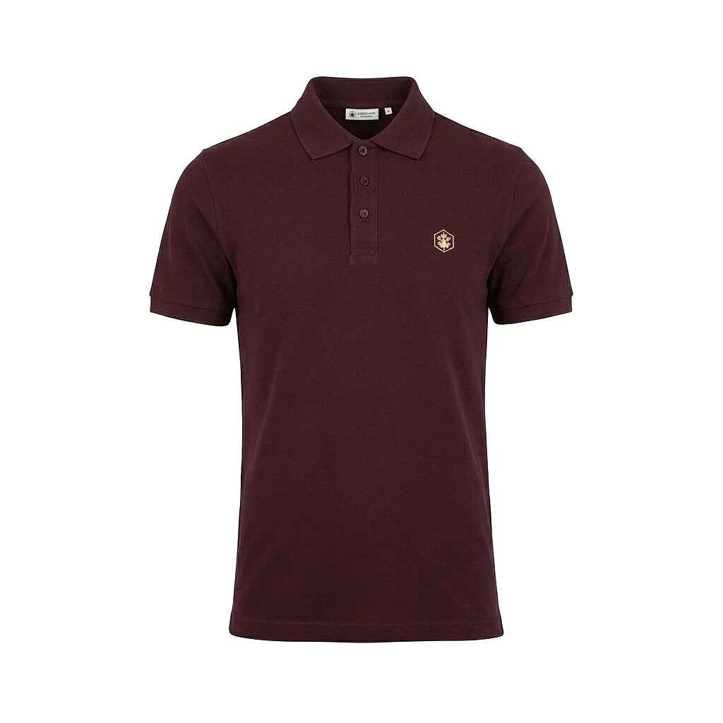 Lumberjack Polo Essentials Bordeaux — original BirdNova Algérie