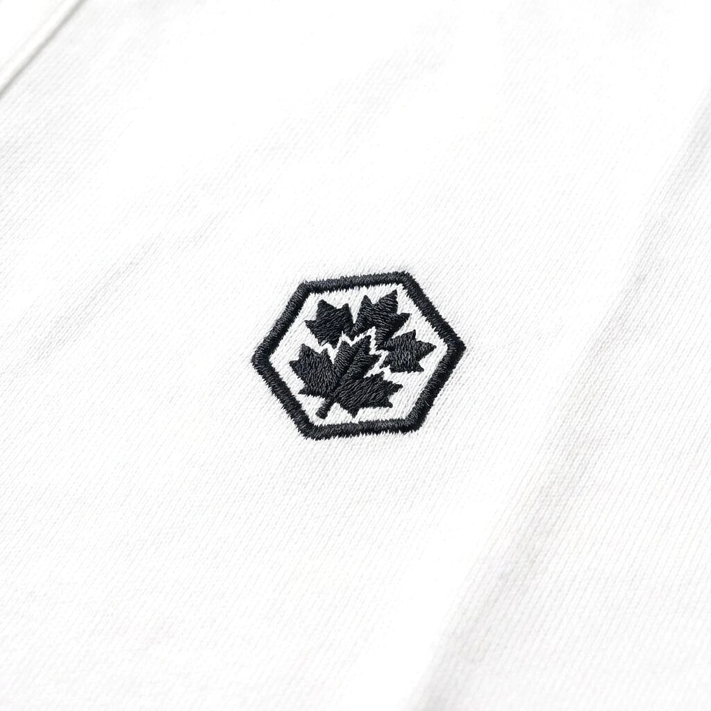 Lumberjack Polo Blanc — logo hexagone brodé, original BirdNova Algérie