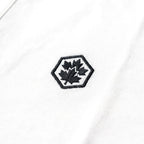 Lumberjack Polo Blanc — logo hexagone brodé, original BirdNova Algérie
