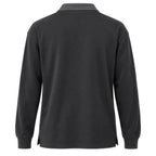 Lumberjack Polo Manches Longues Gris Anthracite — vue de dos, original BirdNova Algérie