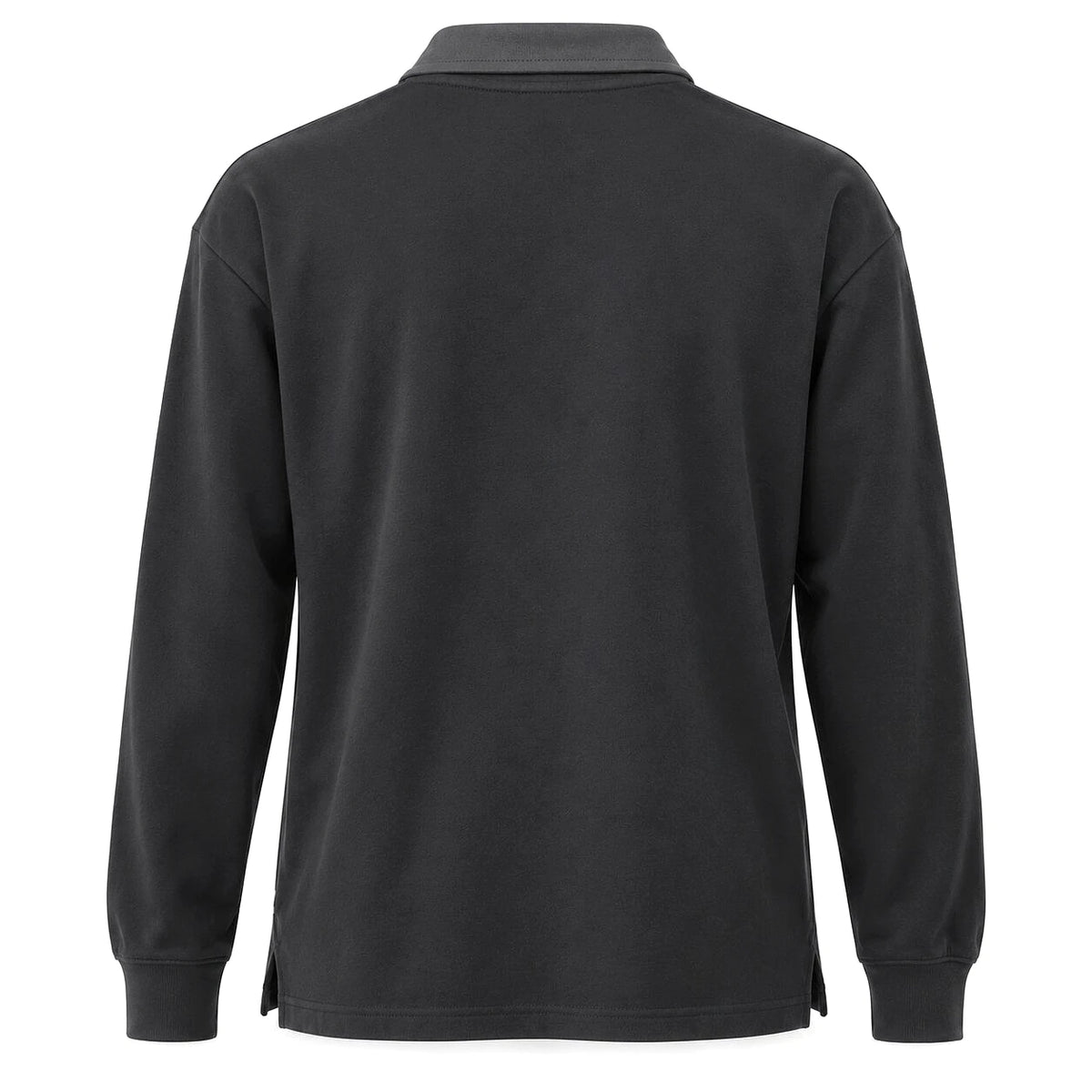 Lumberjack Polo Manches Longues Gris Anthracite — vue de dos, original BirdNova Algérie