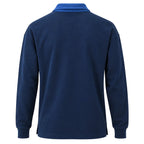 Lumberjack Polo Manches Longues Bleu Marine — vue de dos, original BirdNova Algérie